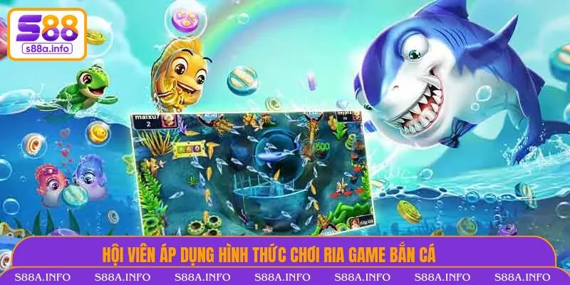 Bắn Cá - Trò Chơi Săn Mồi Hay, Vượt Màn Level Tại Trang Chủ S88VIP Hội viên áp dụng hình thức chơi ria game bắn cá