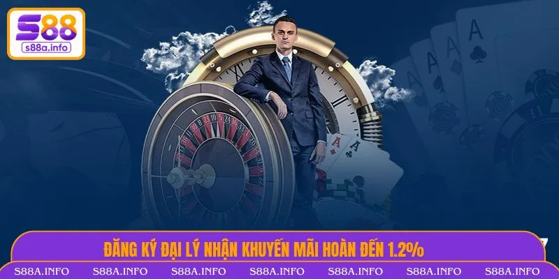 Cách Đăng Ký Đại Lý Nhà Cái S88VIP Đơn Giản, Lợi Ích Đăng ký đại lý Nhà Cái S88VIP nhận khuyến mãi hoàn đến 1.2%