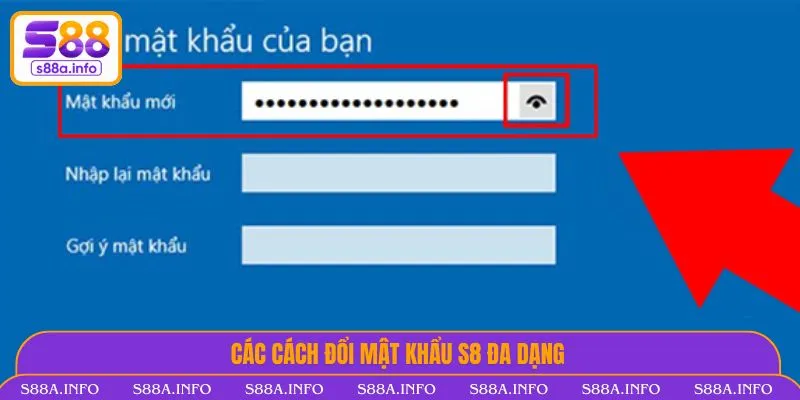 Đổi Mật Khẩu S88VIP - Hướng Dẫn Chi Tiết, Nhanh Chóng Và Hiệu Quả Các cách đổi mật khẩu S88VIP đa dạng
