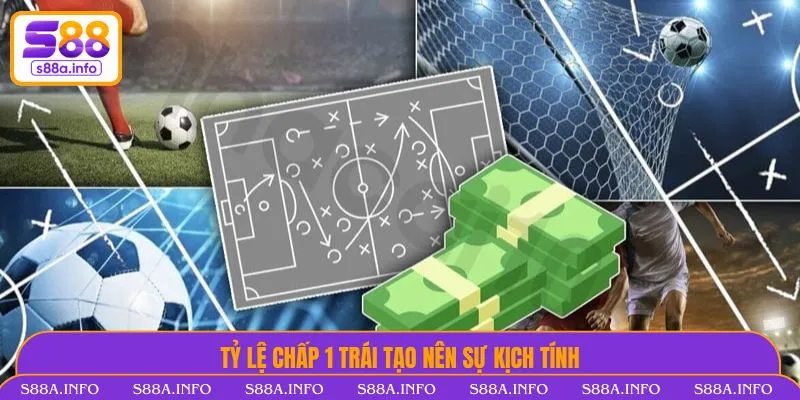 Kèo Trên Dưới - Cập Nhật Thêm Kiến Thức Mới Lạ Cùng S88 Tỷ lệ chấp 1 trái tạo nên sự kịch tính