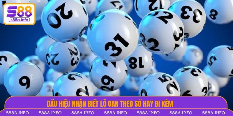 Dấu hiệu nhận biết lô gan theo số hay đi kèm