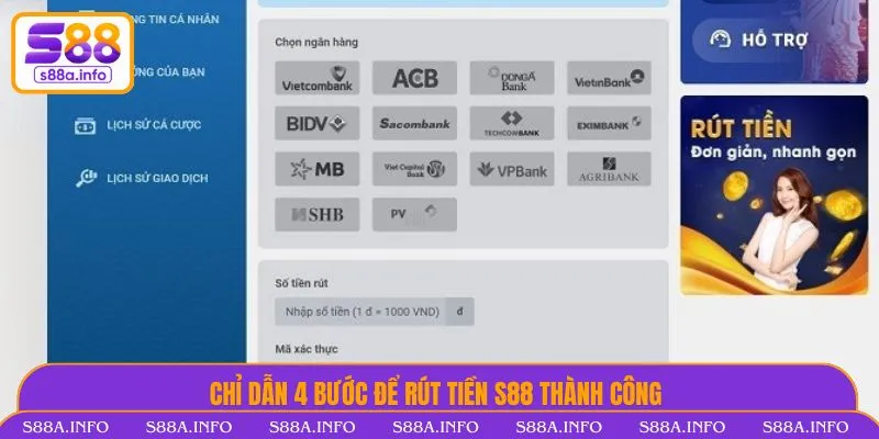 Chỉ dẫn 4 bước để rút tiền https://alachua.us.com/ thành công