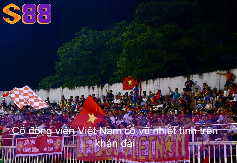 Đội Tuyển Việt Nam Thắng Nepal Ở Vòng Loại Asian Cup 2027 Cổ động viên Việt Nam cổ vũ nhiệt tình trên khán đài